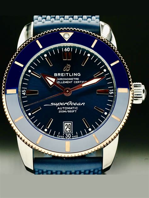 breitling superocean heritage stahlgold|breitling superocean heritage two tone.